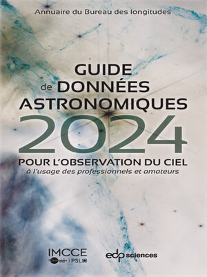 cover image of Guide de données astronomiques 2024